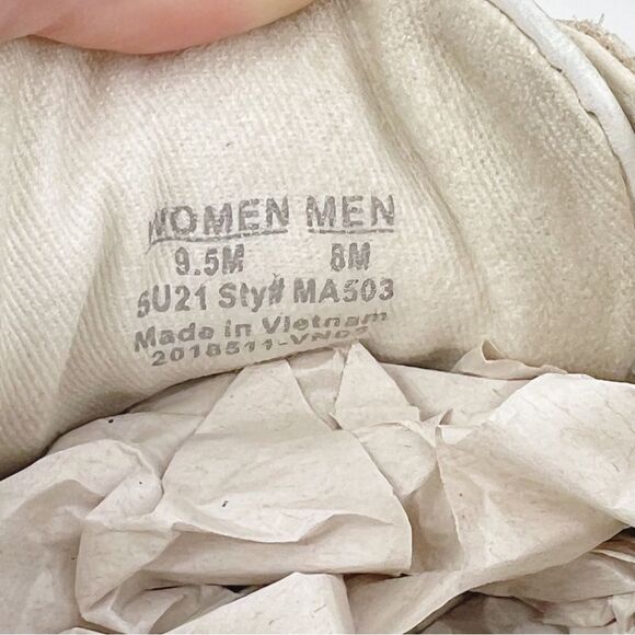 Madewell Kickoff Trainer Sneakers in Leather and Spot Mix Calf Hair 9.5 - Picture 10 of 12